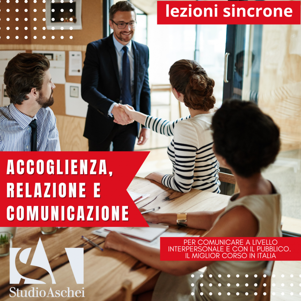 Immagine di gruppo di persone felici che si stringono la mano per promozionale il corso di relazione comunicazione e public speaking online di studio aschei a solo 99 euro