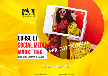 promozione corso social marketing di studio aschei